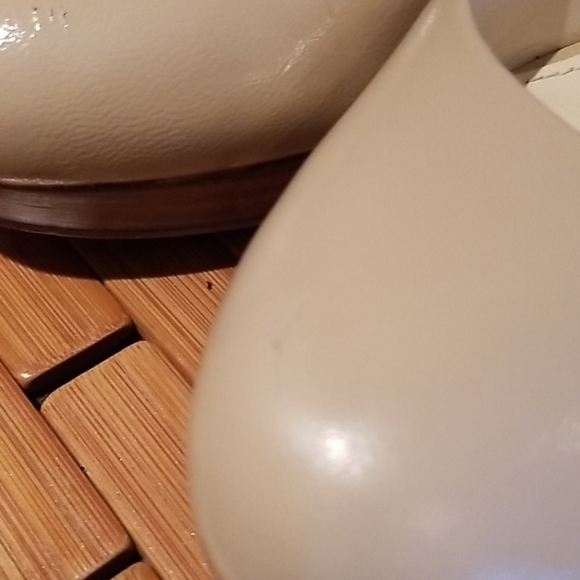 Coach nude heels sz 8.5 EUC - Picture 6 of 9